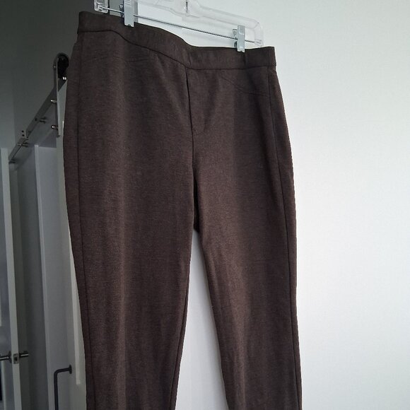 J JILL PONTE SLIM LEG STRETCH PANTS SIZE M - Picture 1 of 8